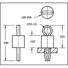 【5007】TEST POINT PCB THROUGH HOLE