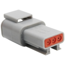 【ATM04-3P】CONNECTOR HOUSING RECEPTACLE 3 POSITION