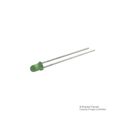 【151031VS06000】LED 3MM B. GREEN 20MCD 568NM