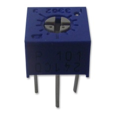 【3386P-1-221LF】TRIMMER POT 220 OHM 10% 1TURN TH