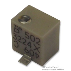 【3224X-1-101E】TRIMMER  POT  100 OHM  10%  12TURN  SMD