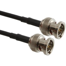 【115101-02-18.00】RF CABLE ASSEMBLY BNC STRAIGHT PLUG 18inch RG174