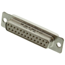 【DB25S064TLF】RCPT D SUB SOLDER CUP VERTICAL 25WAY