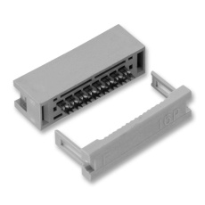 【61201625821】PLUG IDC 2.54MM STRAIN RELIEF 16WAY