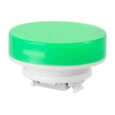 【AT4054FJ】ROUND PB CAP SWITCH POLYCARBONATE GRN