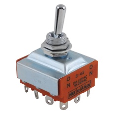 【S42】SWITCH  TOGGLE  4PDT  25A  125VAC