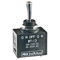 【WT-13S】防水形トグルスイッチ 単極 ON-OFF-ON