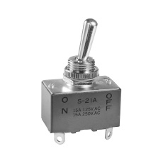 【S21A】TOGGLE SWITCH DPST 15A 250V