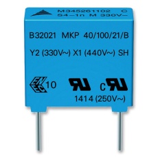 【B32021A3103M000】CAP 0.01μF 20% PP