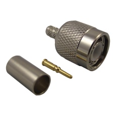 【122108】RF/COAXIAL TNC PLUG STRAIGHT 50 OHM CRIMP