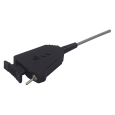 【72906-0】TEST CLIP 1 POS 0.6MM 1A BLK