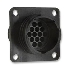 【208131-1】CIRCULAR CONNECTOR RECEPTACLE 13-9 PANEL