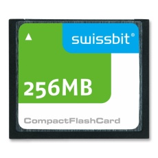 【SFCF0256H1BK1MT-I-MS-553-SMA】CARD COMPACTFLASH 256MB