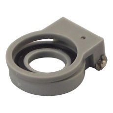 【BRR.1S.200.PZVG】SPRING LOADED DUST CAP GRAY RECEPTACLE