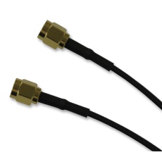 【135101-02-M0.50】COAXIAL CABLE RG174/U SMA PLUG 0.5M