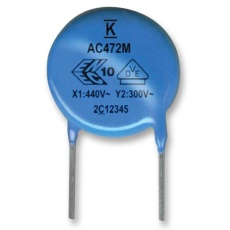 【C981U103MZVDBA7317】CAP 0.01μF 400VAC 20% Y5V