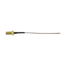 【CBA-UFLSMA-1】CABLE ASSY UFL / SMA BULKHEAD