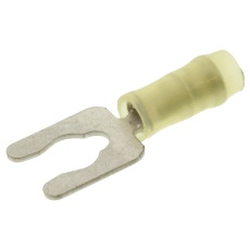 【52924】TERMINAL FORK TONGUE #6 22AWG YEL