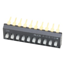 【1825360-6.】DIP SWITCH 10POS SPST SLIDE