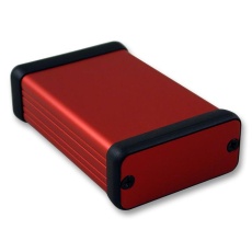 【1455C801RD】PCB BOX ENCLOSURE ALUM RED