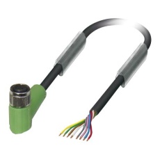 【SAC-8P- 1,5-PUR/M 8FR】SENSOR CORD 8P M8 RCPT-FREE END 1.5M