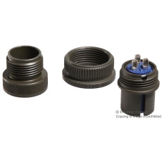 【MS3106A14S-7S】CIRCULAR CONNECTOR PLUG SIZE 14S 3 POSITION CABLE