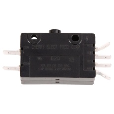 【E20-00A】SWITCH PIN PLUNGER DPDT 20A 125V