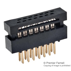 【M50-3800742】CONNECTOR HEADER 14POS 2ROW 1.27MM