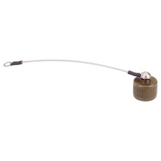 【D38999/33W17N】DUST CAP W/ ROPE RCPT SIZE 17