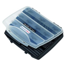 【380-03001】220 PC. HEAT SHRINK TUBING KIT BLACK THIN WALL PO 3:1