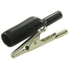 【5046】ALLIGATOR CLIP LARGE 11MM BLACK