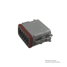 【DT06-12SA】PLUG HOUSING 12POS PA GF GREY