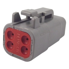 【DTM06-4S】AUTOMOTIVE CONN HOUSING PLUG 4POS