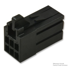 【1-1318119-3】PLUG HOUSING 6POS 2.5MM POLYESTER GF
