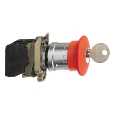 【XB4BS9445】EMERGENCY STOP SWITCH  SPST-NO/NC  120V