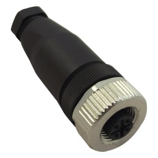 【T4110002041-000】SENSOR CONNECTOR  M12  RCPT  4POS