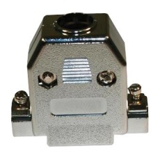 【977-009-020R121】D SUB BACK SHELL 180DEG SIZE DE ABS