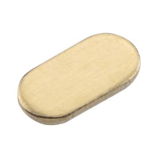 【S70-220102045R】SMT CONTACT PAD  2X1X0.2MM  OVAL