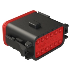 【AT06-12SB】PLUG HOUSING  12POS  THERMOPLASTIC  BLK