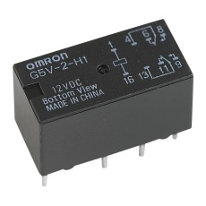 【G5V-2-H1-DC9】RELAY SIGNAL DPDT 1A 125VAC TH