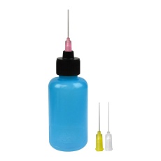 【35598】NEEDLE BOTTLE  18/20/26 GAUGE  BLUE  2OZ