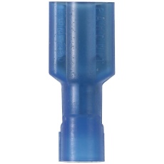 【DNF14-250FIB-C】FEMALE DISCONNECT  6.35MM  14AWG  BLU