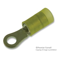 【PN12-8HDR-L】TERMINAL  RING TONGUE  M4  12AWG  YELLOW