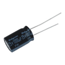 【25PK1000MEFC10X16】ALUMINUM ELECTROLYTIC CAPACITOR  1000UF  25V  20%  RADIAL