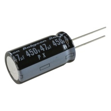 【450PX47MEFC16X31.5】ALUMINUM ELECTROLYTIC CAPACITOR  47UF  450V  20%  RADIAL