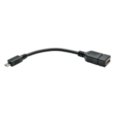 【U052-06N】USB CABLE  TYPE A RCPT-MICRO B PLUG  6inch