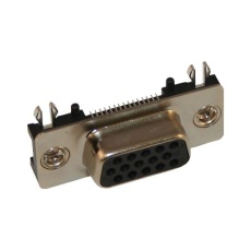 【190-009-213L009】D SUB CONN  RCPT  DE  9POS  TH