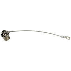 【21010000031】BLINDING CAP W/ CABLE CLIP  METAL