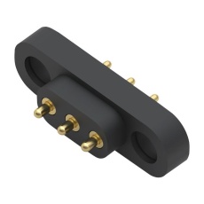 【858-22-003-10-001101】SPRING LOADED CONNECTOR  3POS  4MM  TH