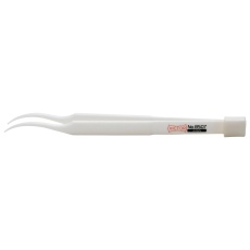 【8507】CERAMIC TWEEZER CURVE/POINTED 120MM